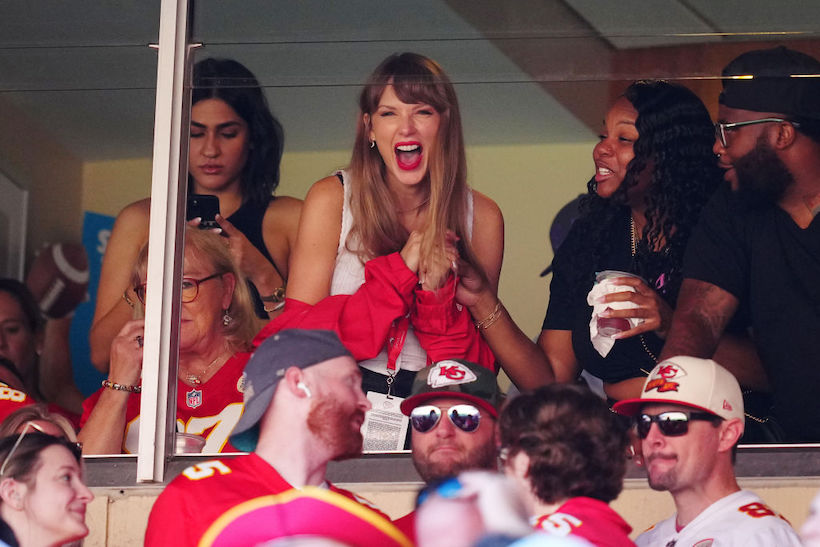 Taylor Swift at sporting event