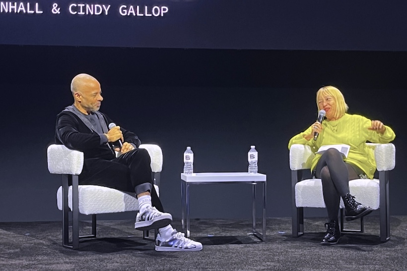 Jonathan Mildenhall and Cindy Gallop
