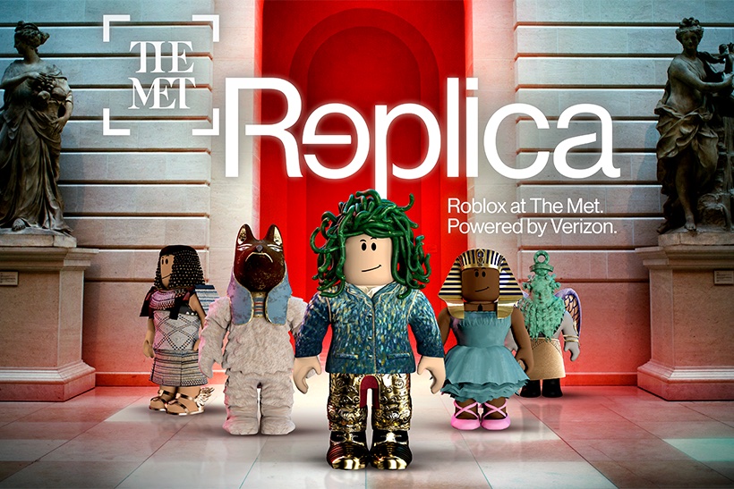 Historical and mythological figures as Roblox characters