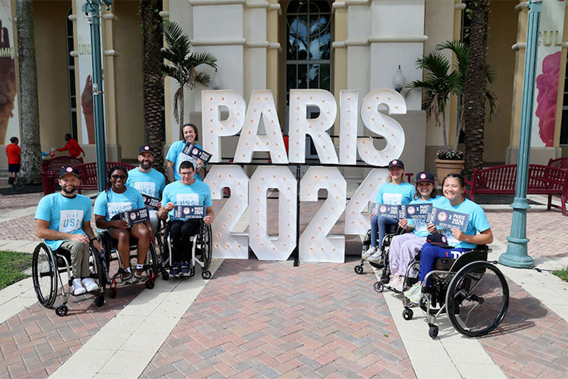 Team USA 2024 Paralympics track and field athletes