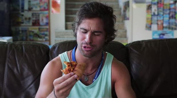 Pizza Hut Australia's spot shows Vegemite stuffed crust is made for Australians.