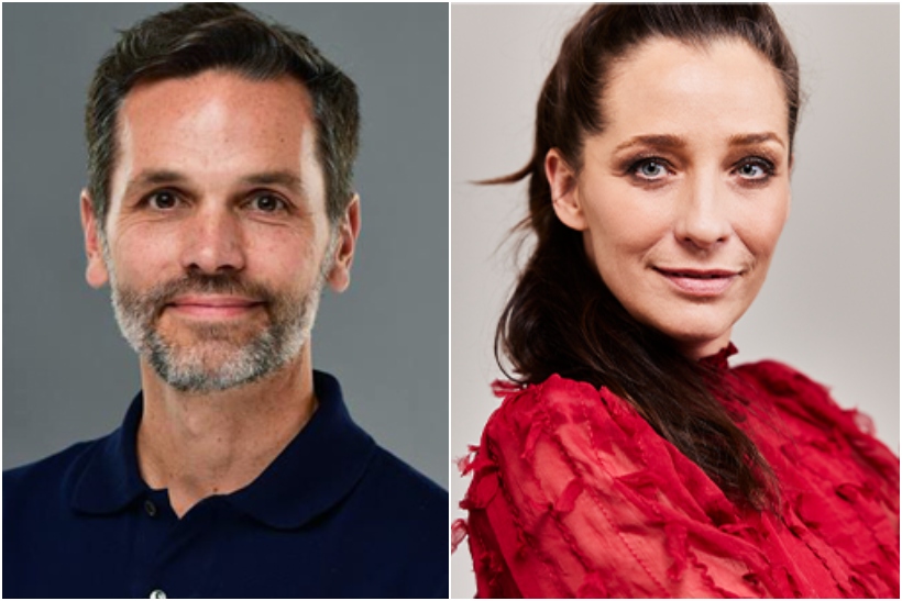 Headshots of Nicolas Bidon and Nicola Lewis