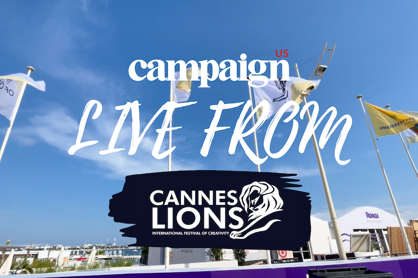 Campaign live from Cannes wordmark