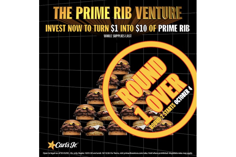 Prime Rib Venture — Carl’s Jr. and Ჹ’s and 72andSunny New York