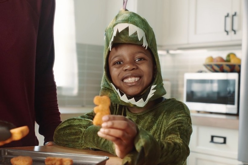 Image from the Green Giant campaign starring Corn Kid