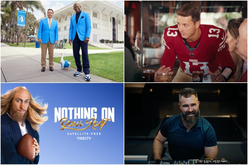 Aflac, Applebee's, ESPN and DirecTV football season ads