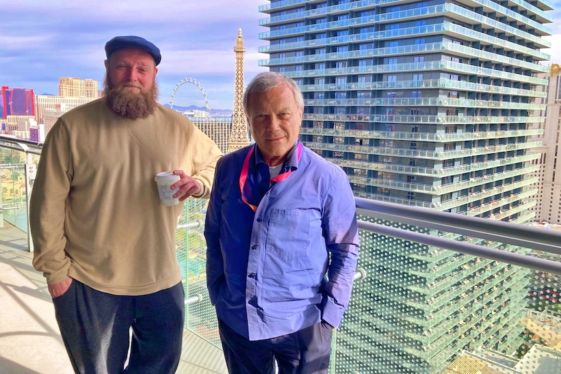 Martin Sorrell and Wesley ter Haar