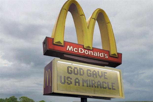 McDonald's: Campaign has had mixed reactions