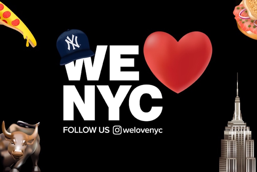 The new We Love NYC logo