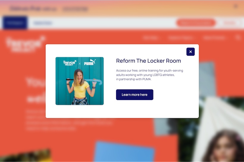 Trevor Project and Puma Reform the Locker Room ad