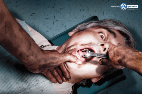 VW Specialists 'dentist' by Publicis & Hal Riney