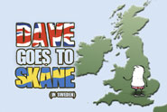 VisitSweden 'Dave goes to Skane' by glue London 