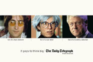 Telegraph... highlighting humble beginnings