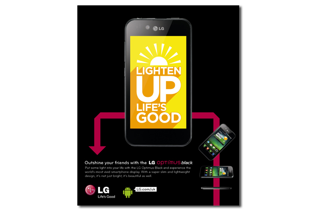 LG 'optimus black' by Publicis Modem