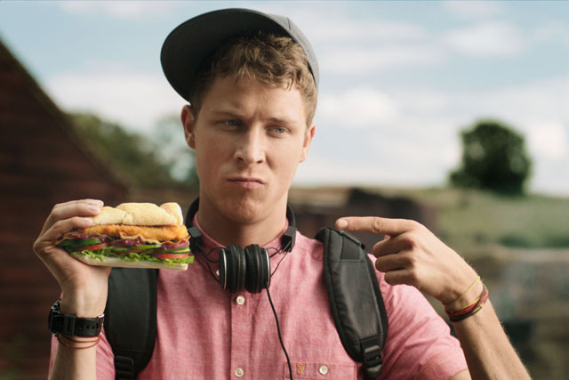 Subway 'deep south' by McCann London
