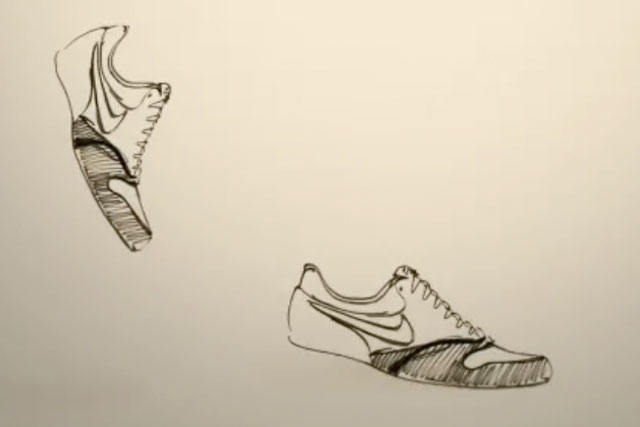 Nike 'shoe evolution' by HMDG