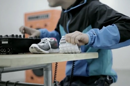 Nike 'music shoe' Wieden+Kennedy Tokyo