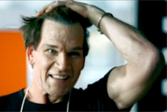 Orange 'patrick swayze gold spot' by Mother London