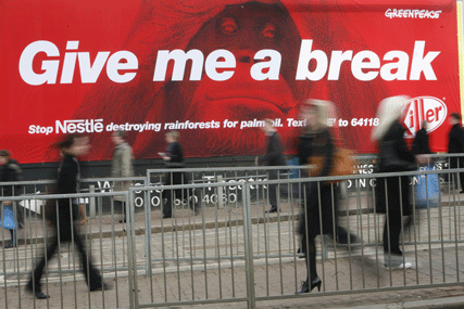 Greenpeace 'Give the Orang-utan a Break'