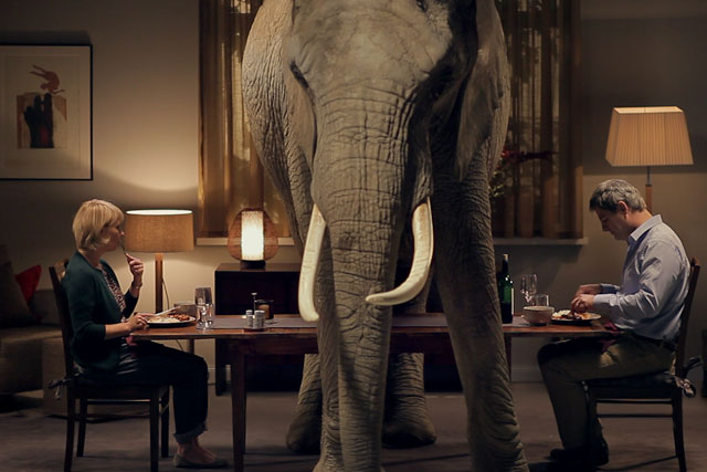 Prudential 'elephant' by Leagas Delaney