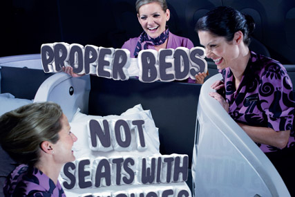 Air New Zealand 'forget what you know' by Albion