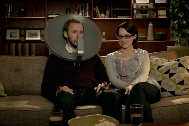 Comcast ' dish head' by Goodby, Silverstein & Partners