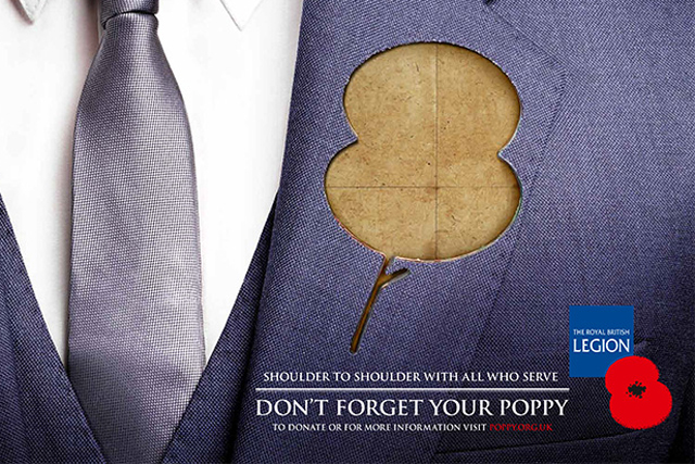 The Royal British Legion 'Poppy Appeal' by CST The Gate