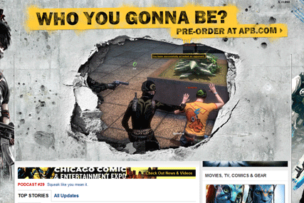 EA Games 'APB The Human Avatar' by Dare