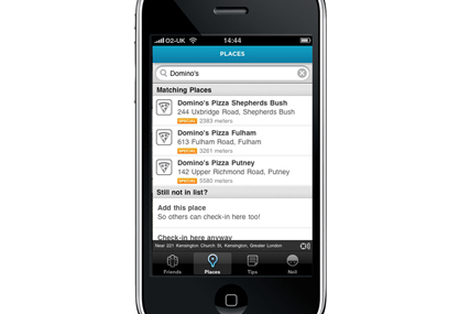 ominos 'Foursquare Promotion' by Vexed