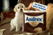 Andrex 'shea butter' by JWT London