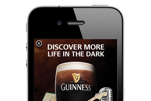 Guiness 'More life in the dark' by Tullo Marshall Warren