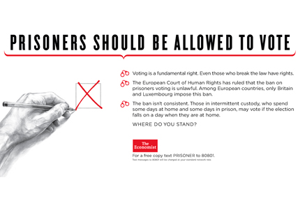The Economist 'Where do you stand?' by AMV BBDO