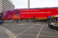 Virgin trains... giant 'talking' posters 