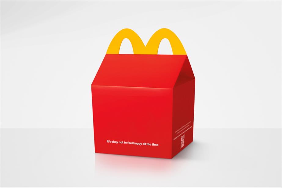 McDonald's happy meal with no smile