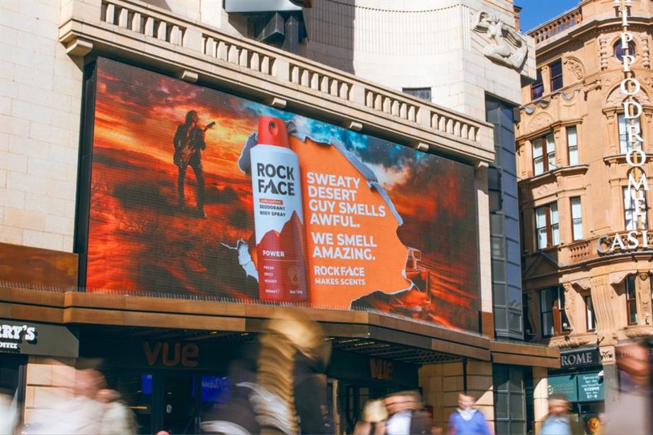 Rock Face ad