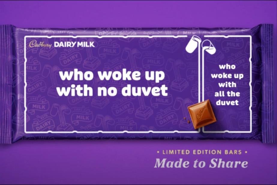 Cadbury limited edition packaging