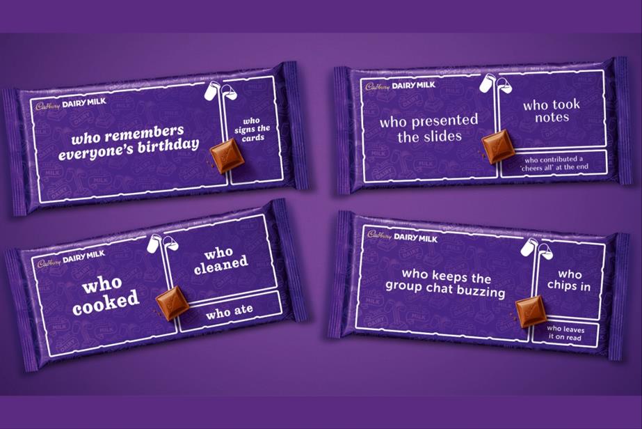 Cadbury packaging