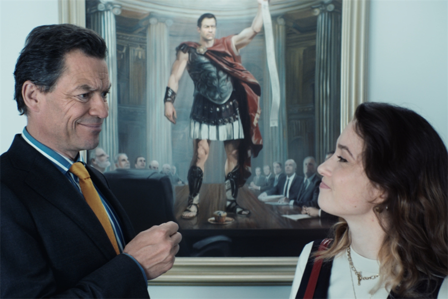 dominic west in nationwide ad