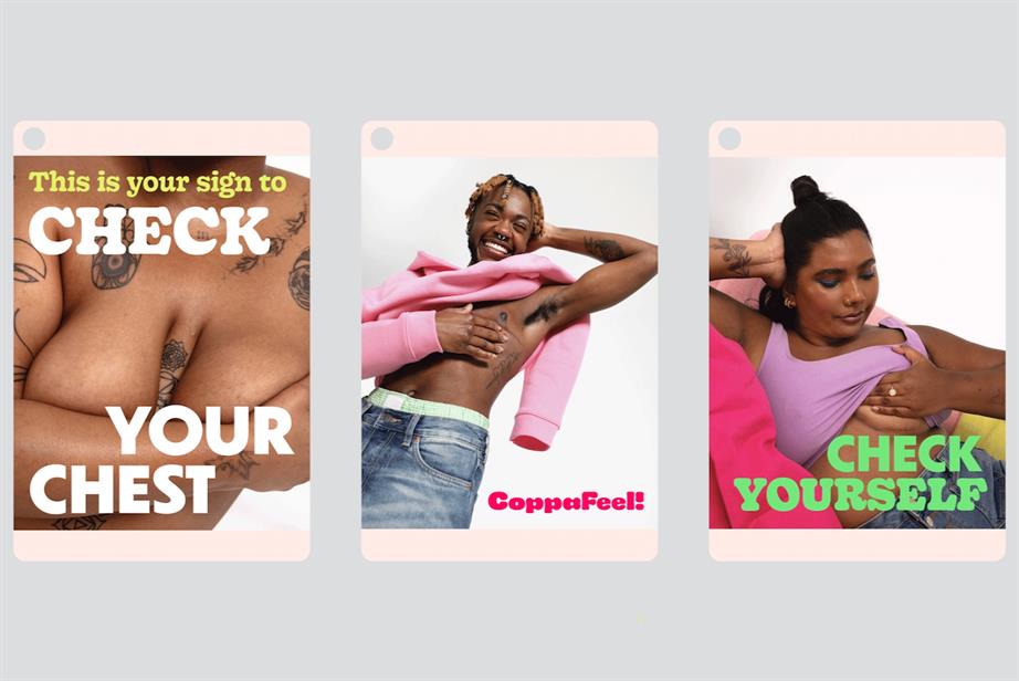 CoppaFeel!'s new brand ID