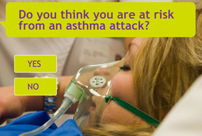 Asthma UK has launched a new online asthma test
