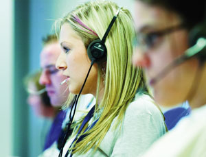 Charity call centre