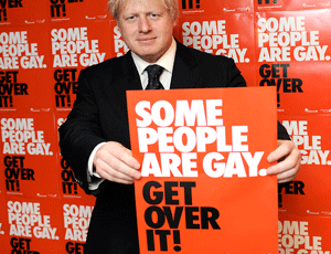 Boris Johnson supports Stonewall's campaign