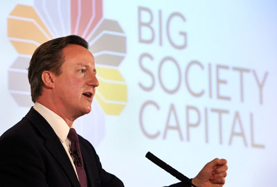 David Cameron at the Big Society Capital launch