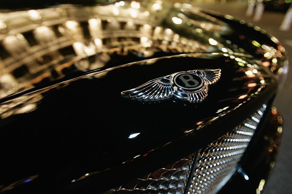 A Bentley car (Photograph: Francois Durand/Getty Images)