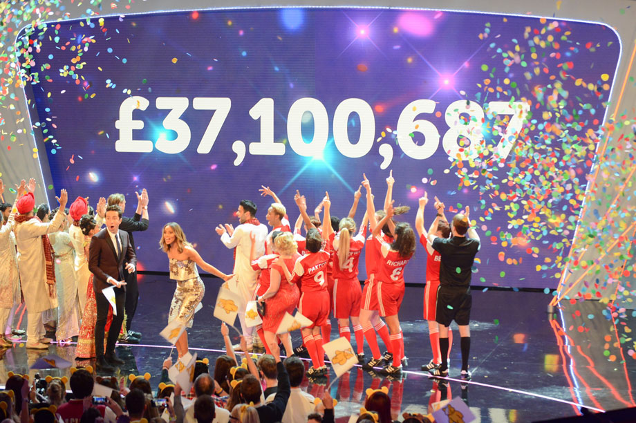 Children in Need: £37.1m on the night