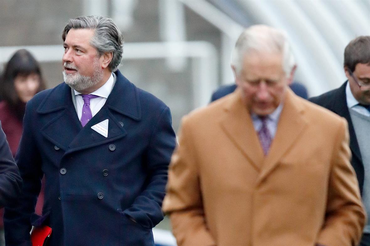 Michael Fawcett with Prince Charles in 2018 (Photograph: Max Mumby/Indigo/Getty Images)