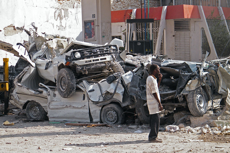 The aftermath of the 2010 Haiti earthquake