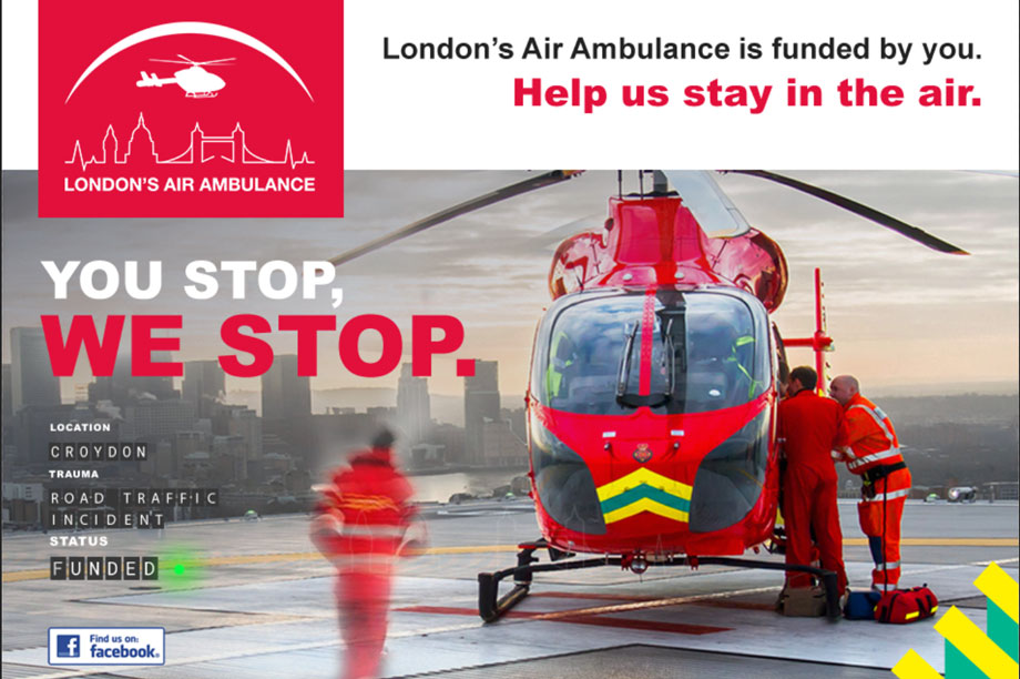 London's Air Ambulance launches digital campaign for National Air