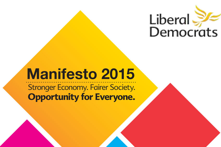 Lib Dem manifesto says party would consider whether the lobbying act