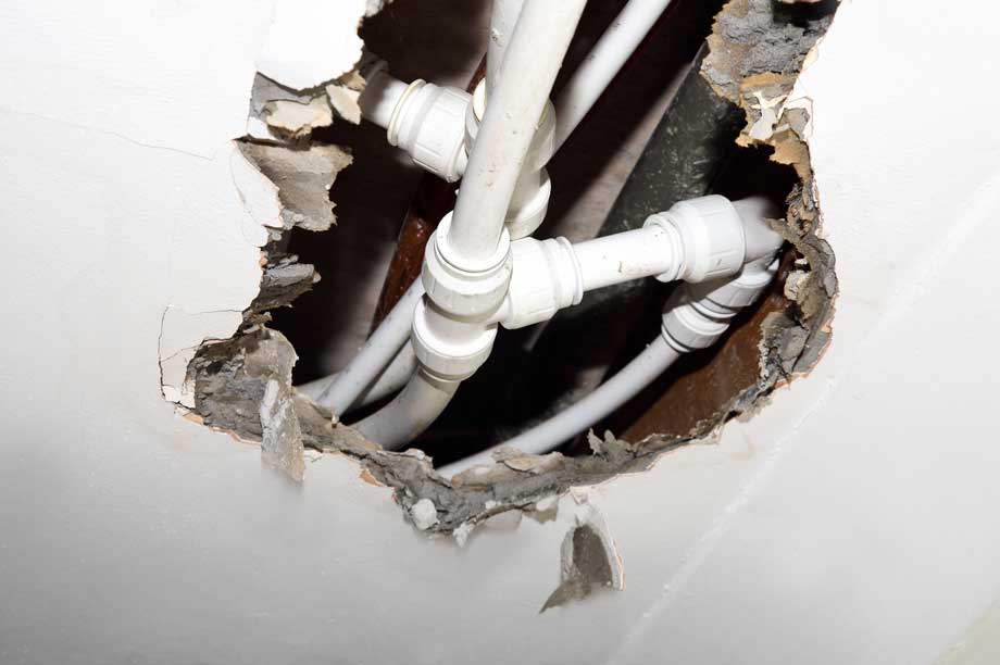 Burst water pipes How to protect against them & what to do if it